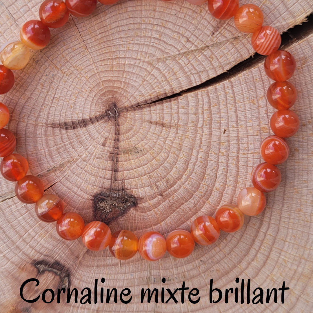 Bracelet Cornaline Créa'Clo
