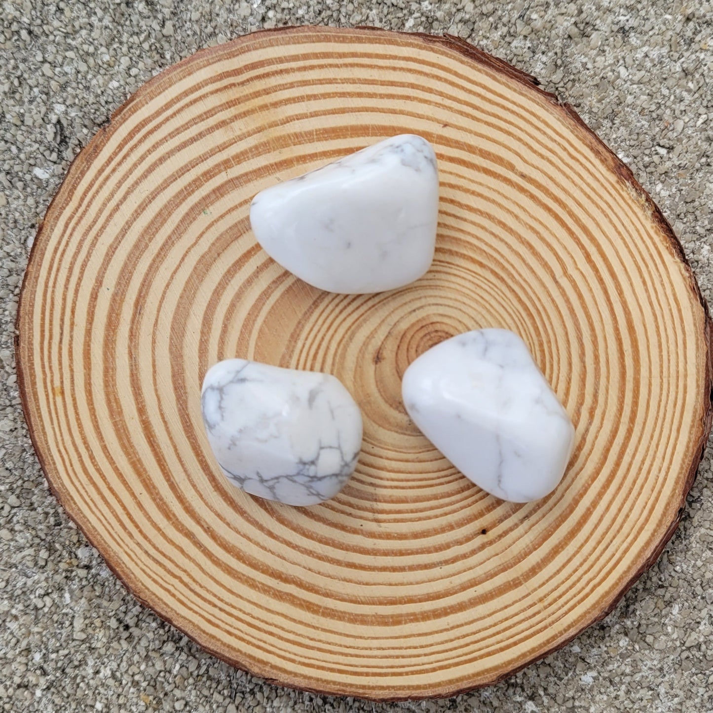 Howlite - Pierre de poche CréaClo