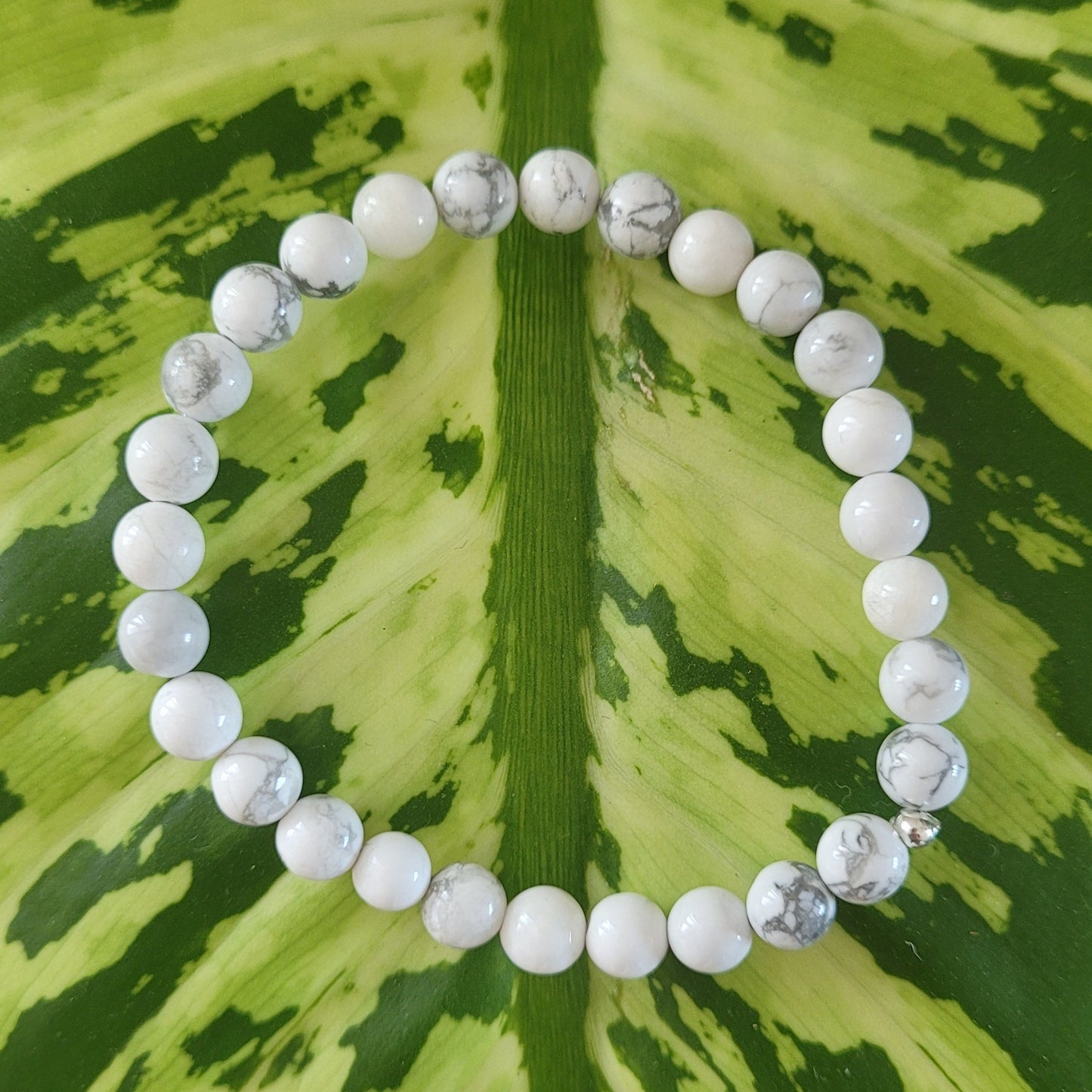 Bracelet Howlite 6 & 8mm CréaClo
