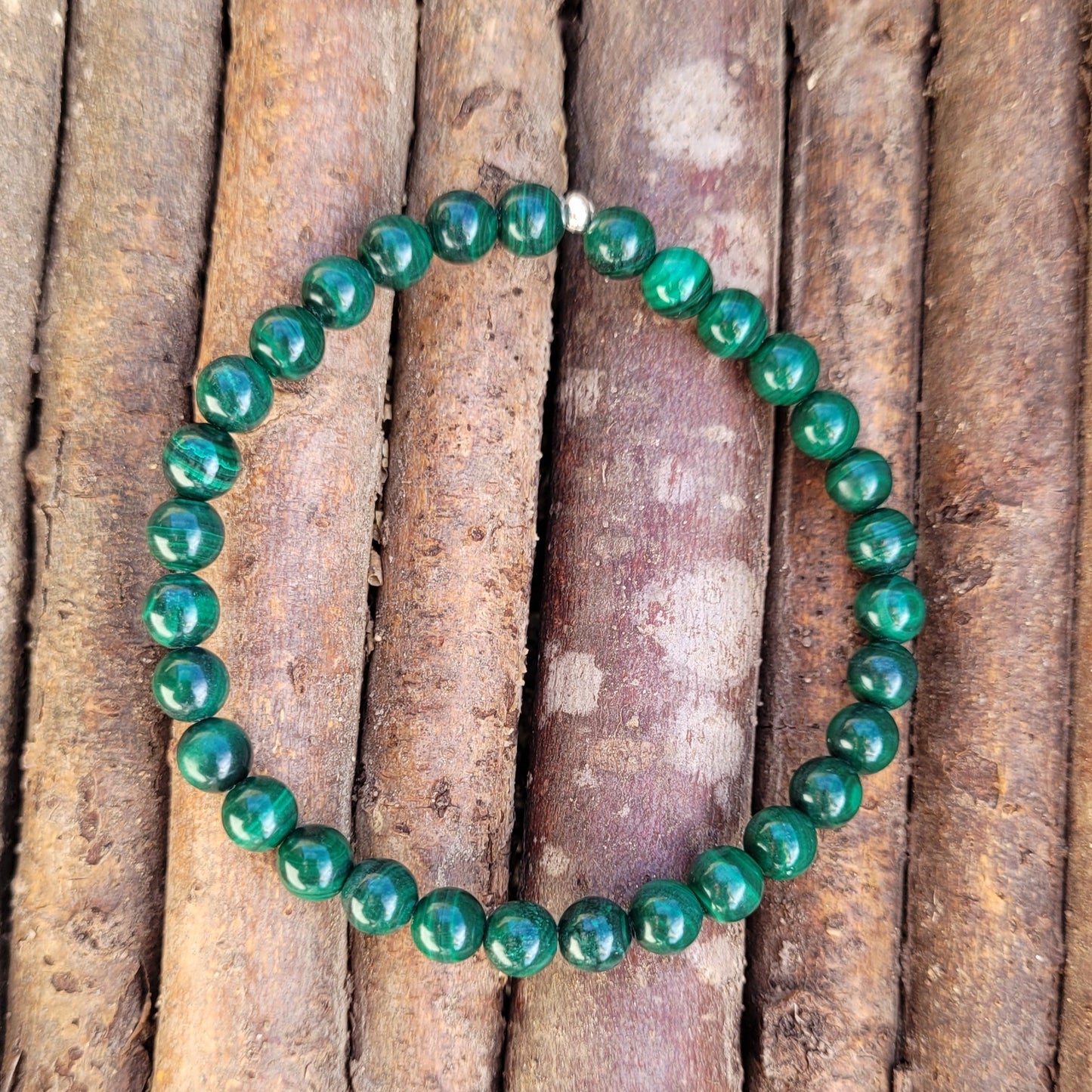 Bracelet malachite CréaClo