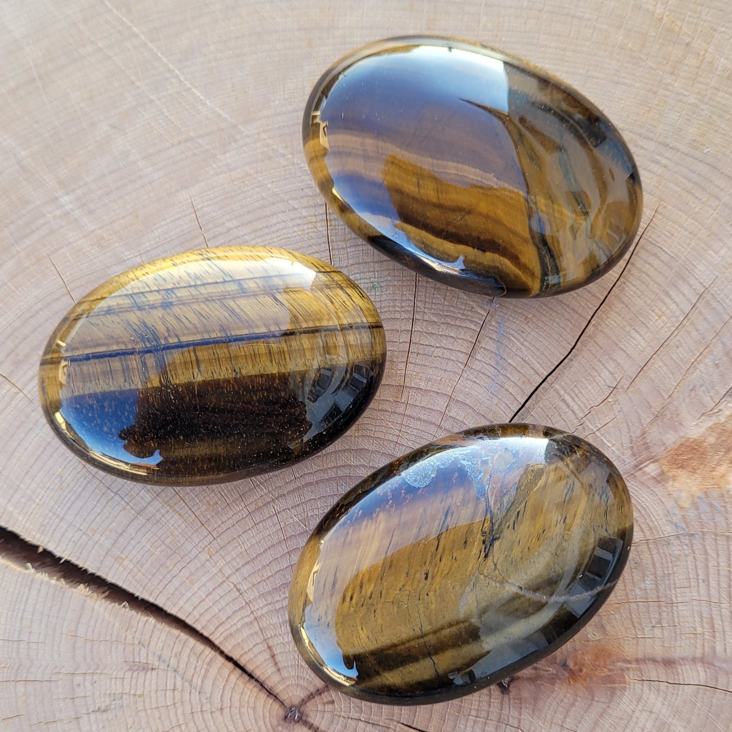 Galet Oeil de tigre Créa'Clo