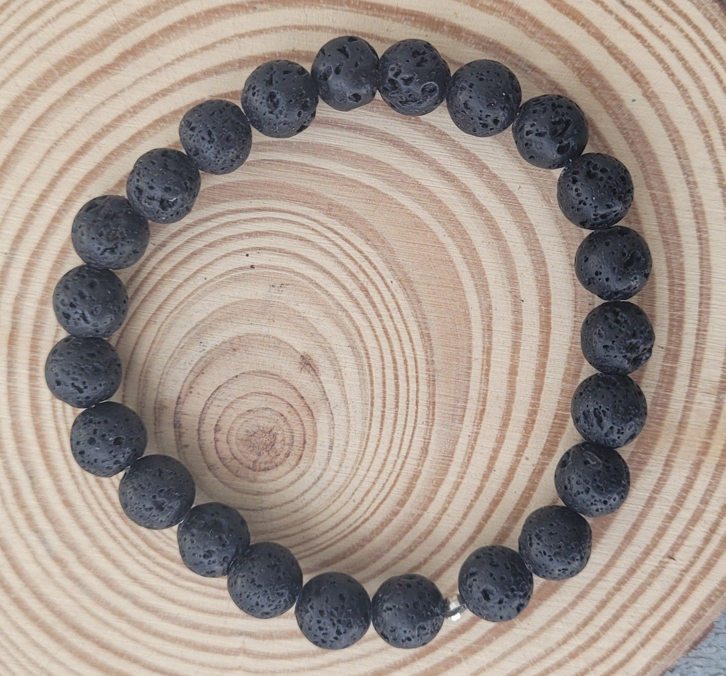 Bracelet Pierre de lave Créa'Clo