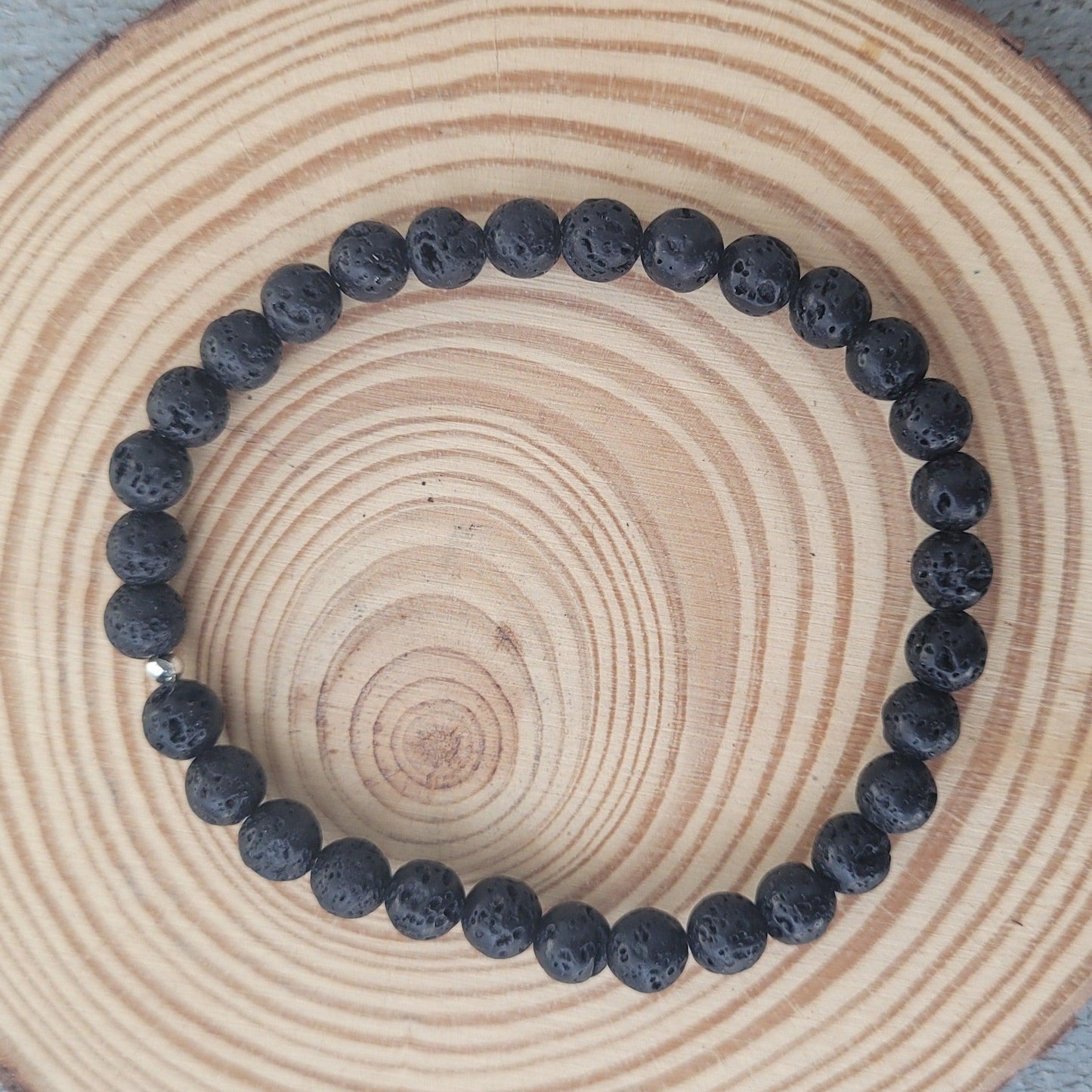 Bracelet Pierre de lave Créa'Clo