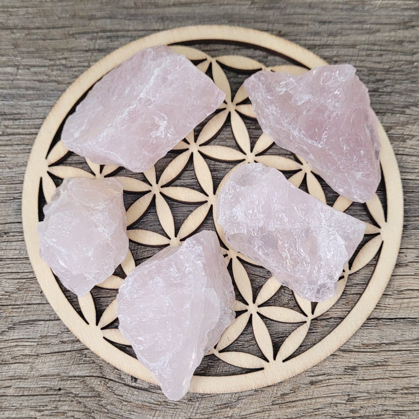 Quartz rose - Pierre brut Créa'Clo