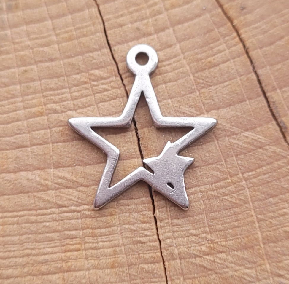 Bracelet enfant Améthyste - Avec pendentif Créa'Clo