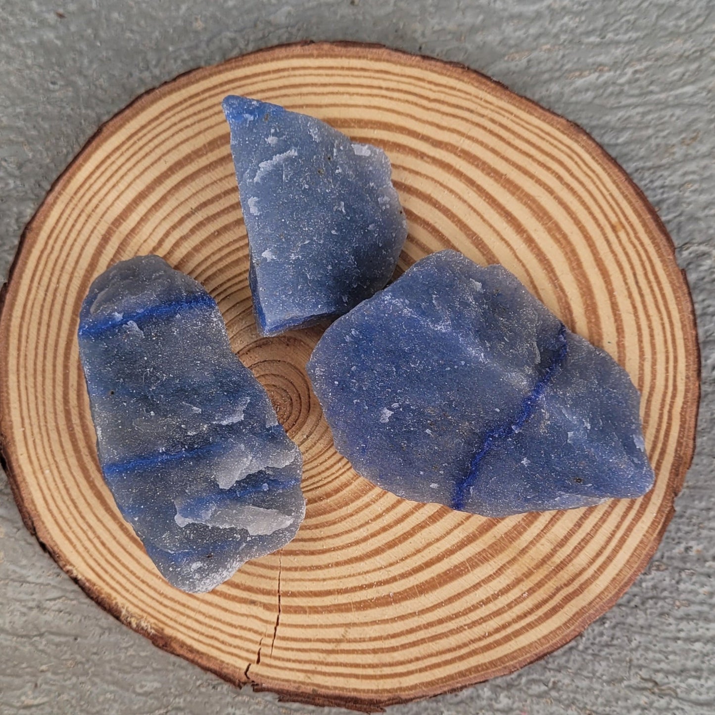 Aventurine bleue - Pierre brute Créa'Clo