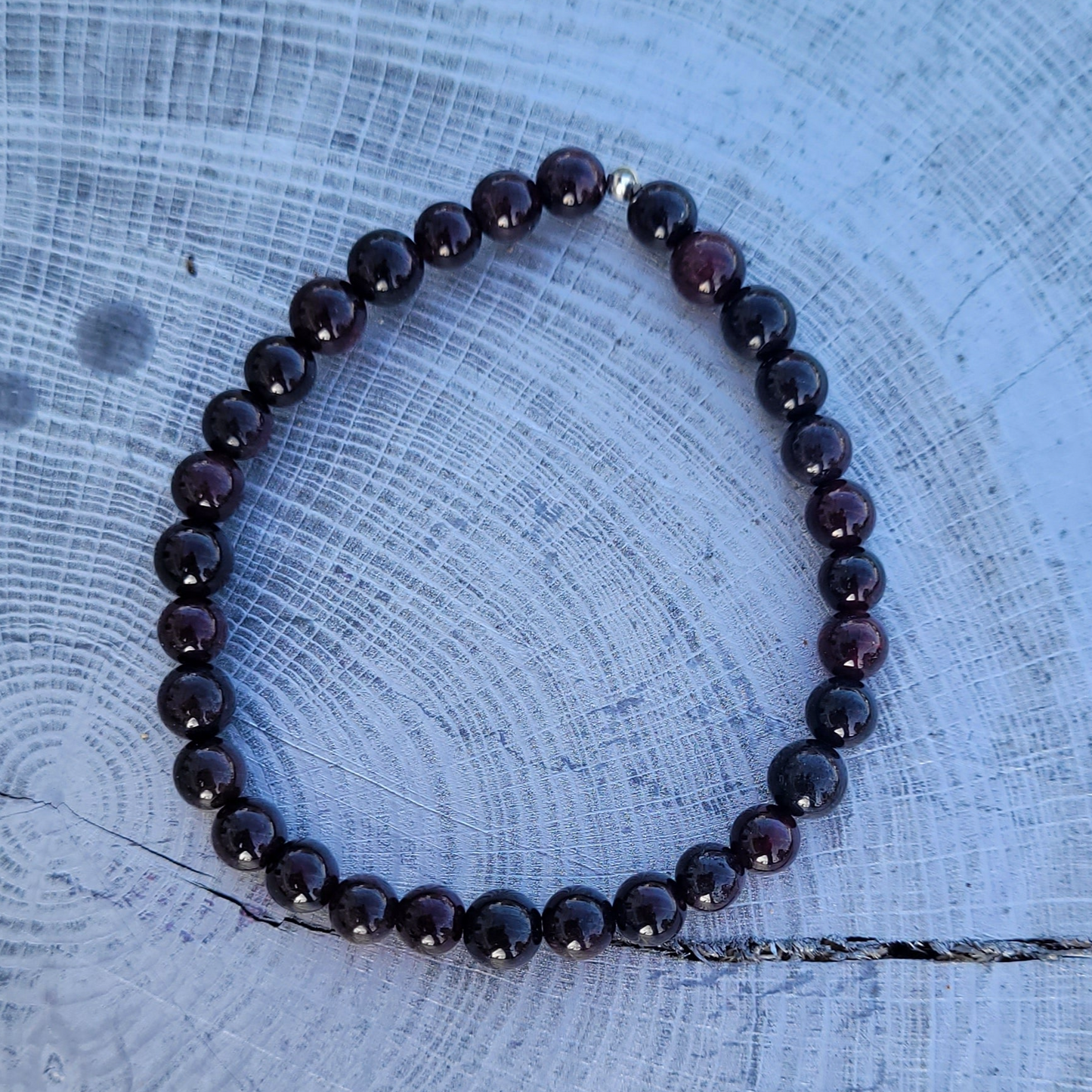 Bracelet Grenat rouge almandin Créa'Clo