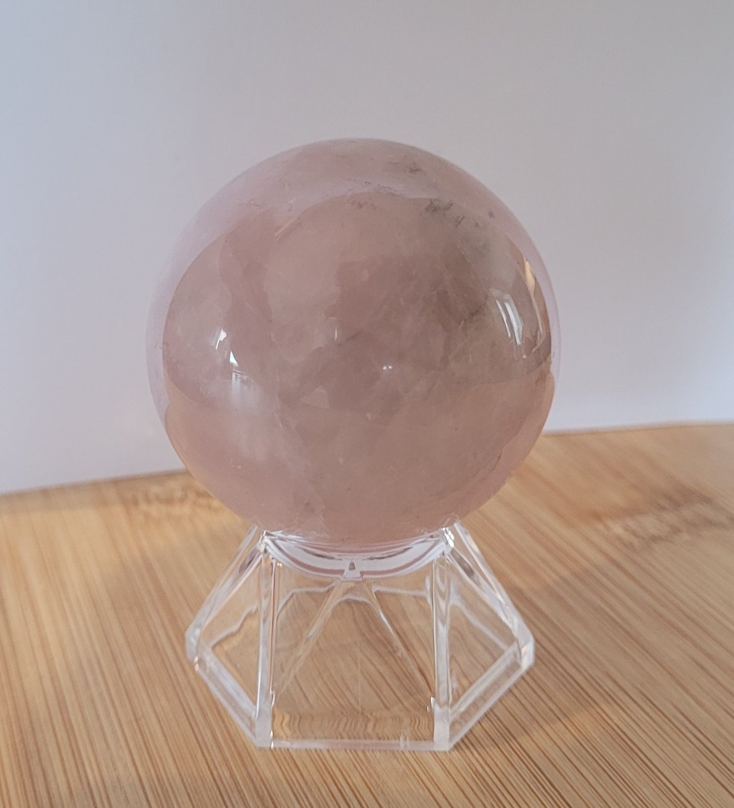 Sphère Quartz rose - 5cm Créa'Clo