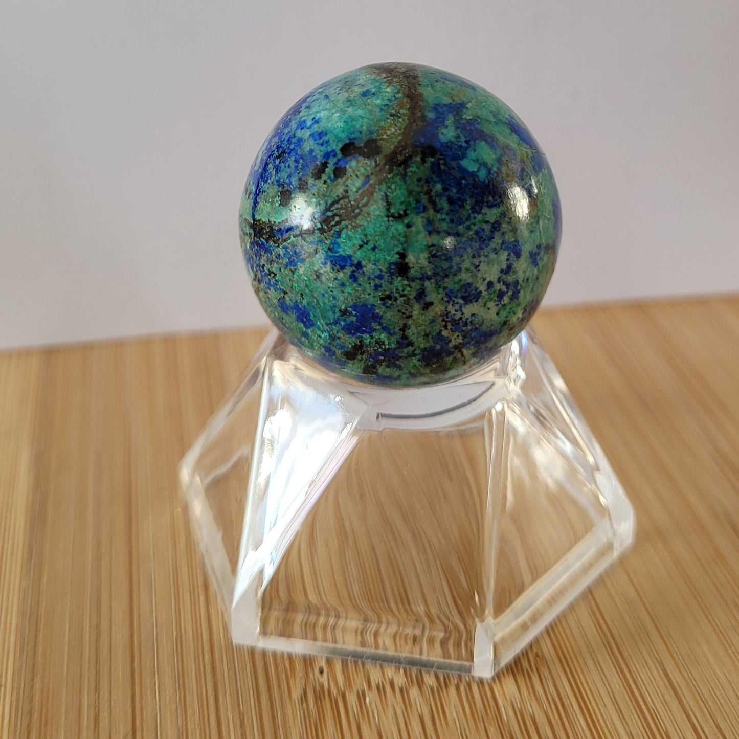 Sphère Malachite Azurite - 2cm Créa'Clo