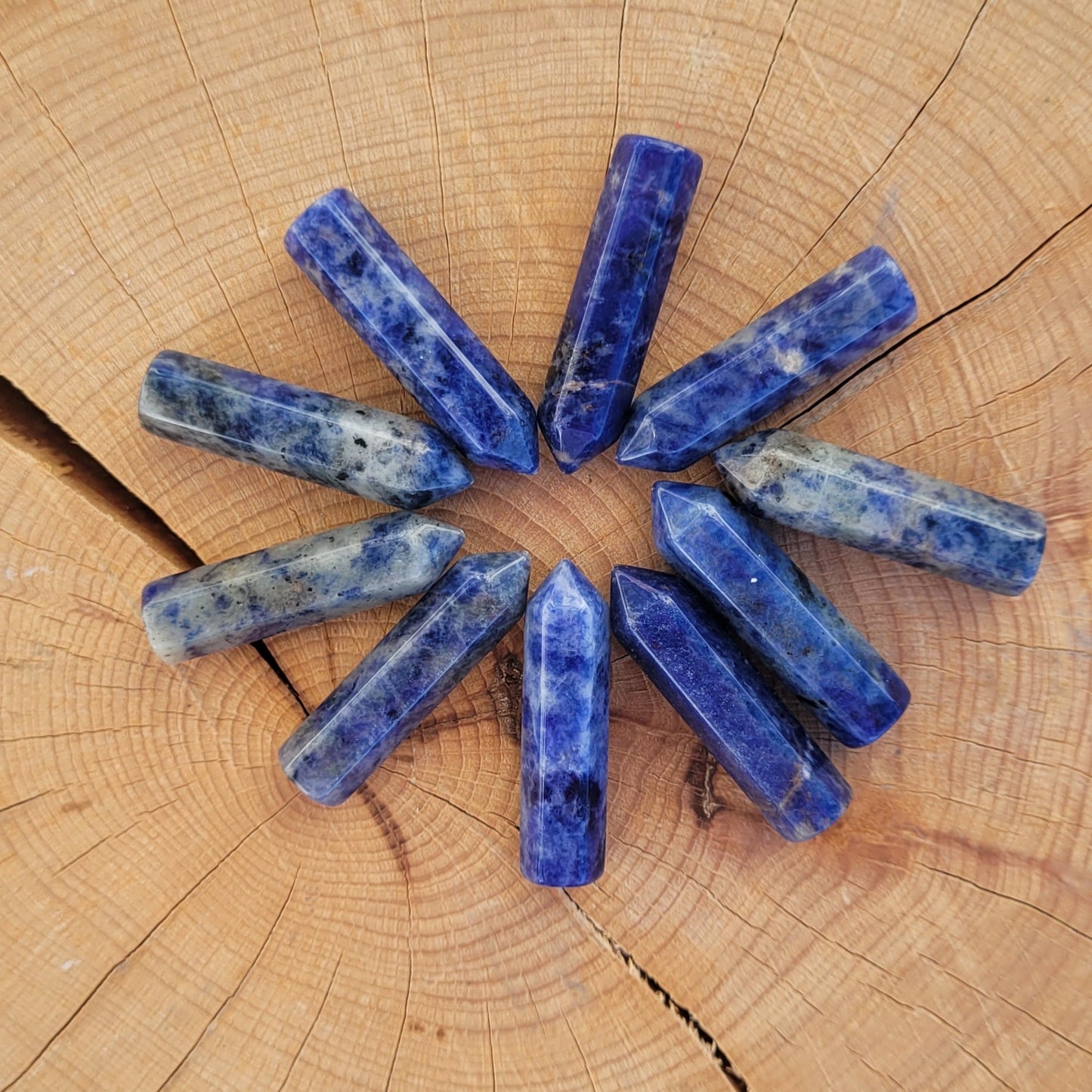 Mini pointe Sodalite - 3cm