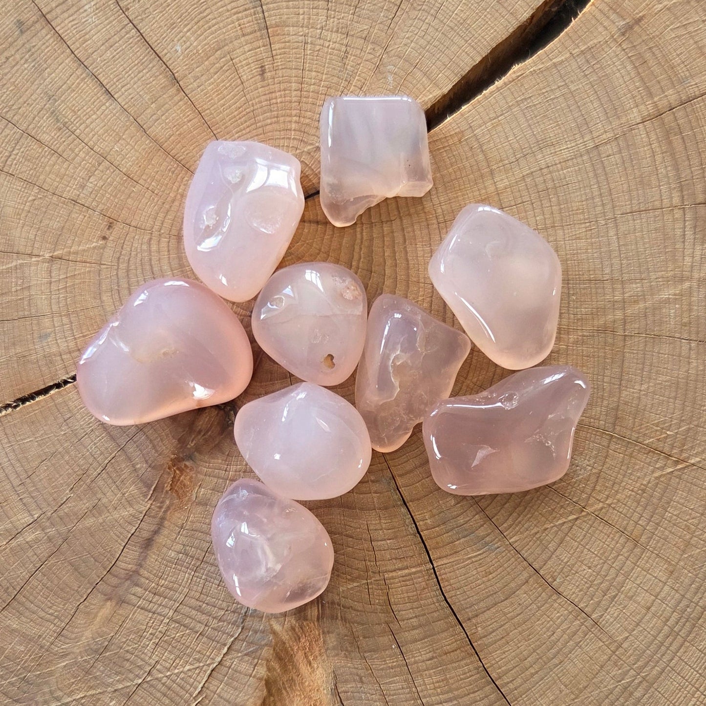 Calcédoine rose Créa'Clo