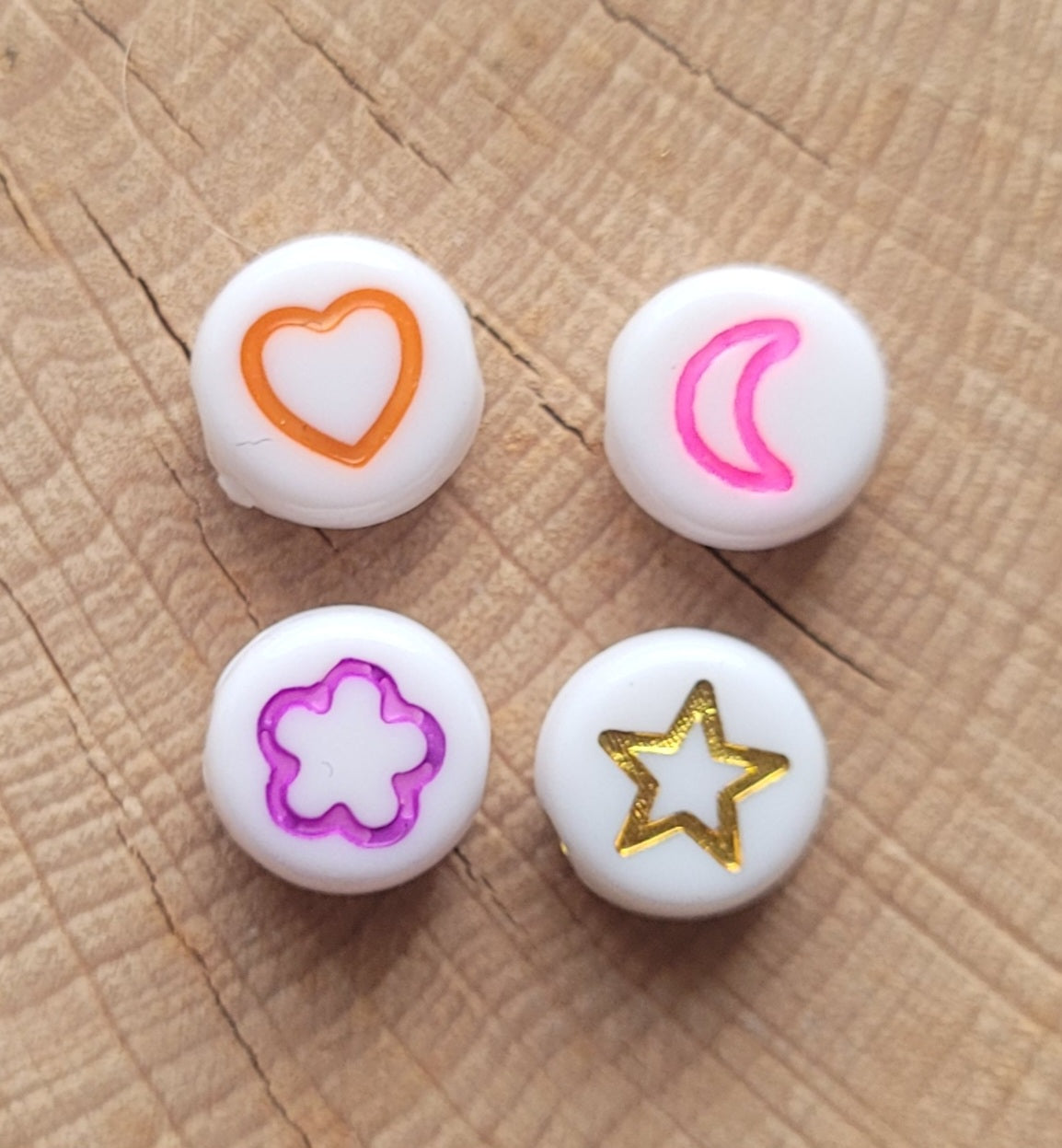 Bracelet enfant Améthyste - Avec pendentif Créa'Clo