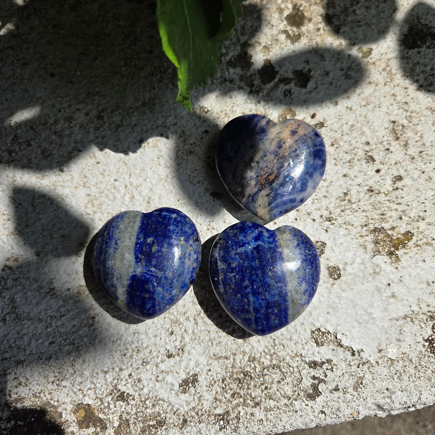 Lapis-Lazuli - Galet coeur Créa'Clo