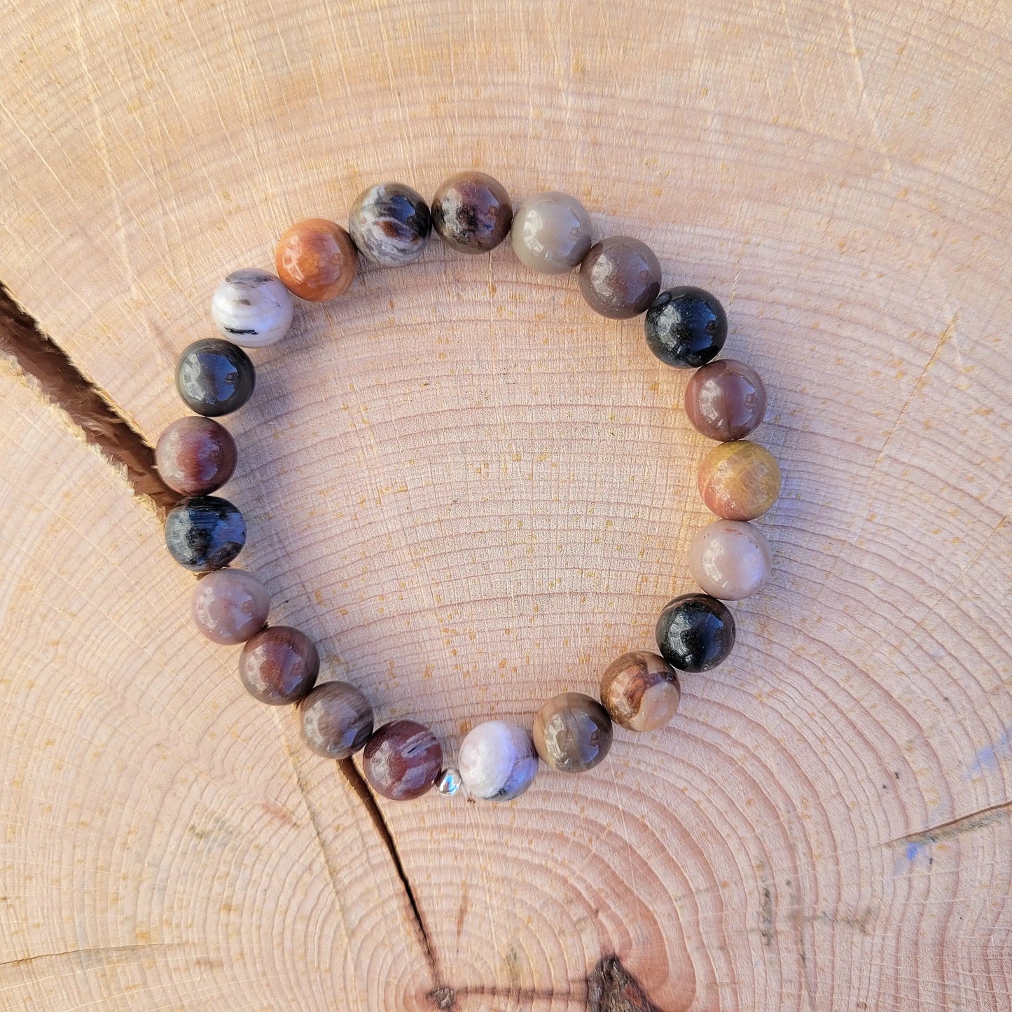 Bracelet Bois fossilisé Créa'clo