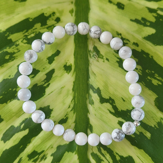 Bracelet Howlite 6 & 8mm CréaClo