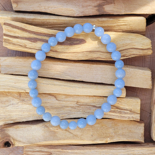 Bracelet Angélite Créa'Clo