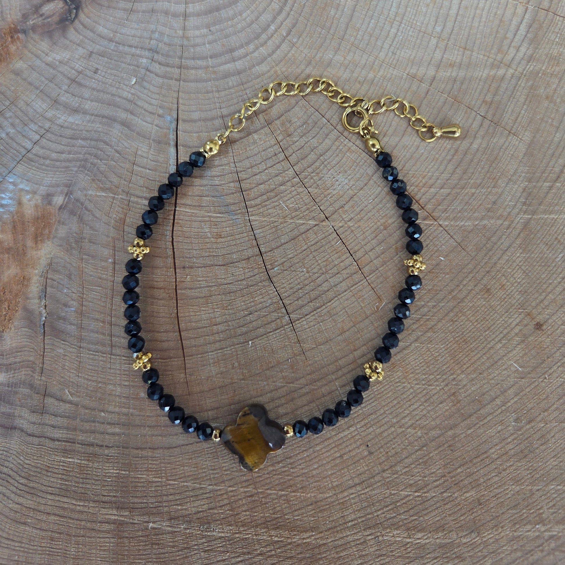 Bracelet Facetté - Oeil de tigre Créa'Clo