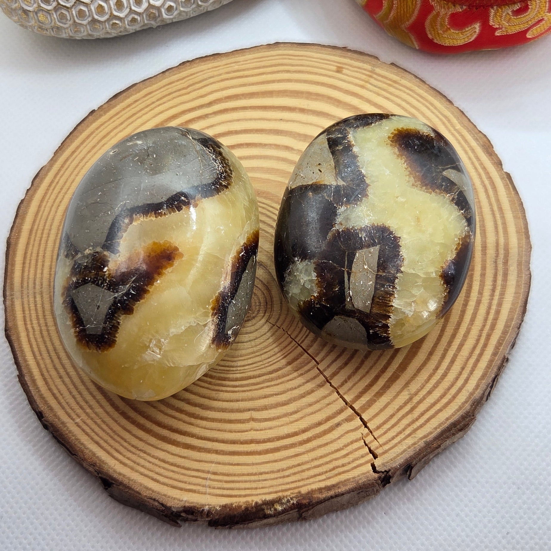 Septaria - Galet coeur Créa'Clo