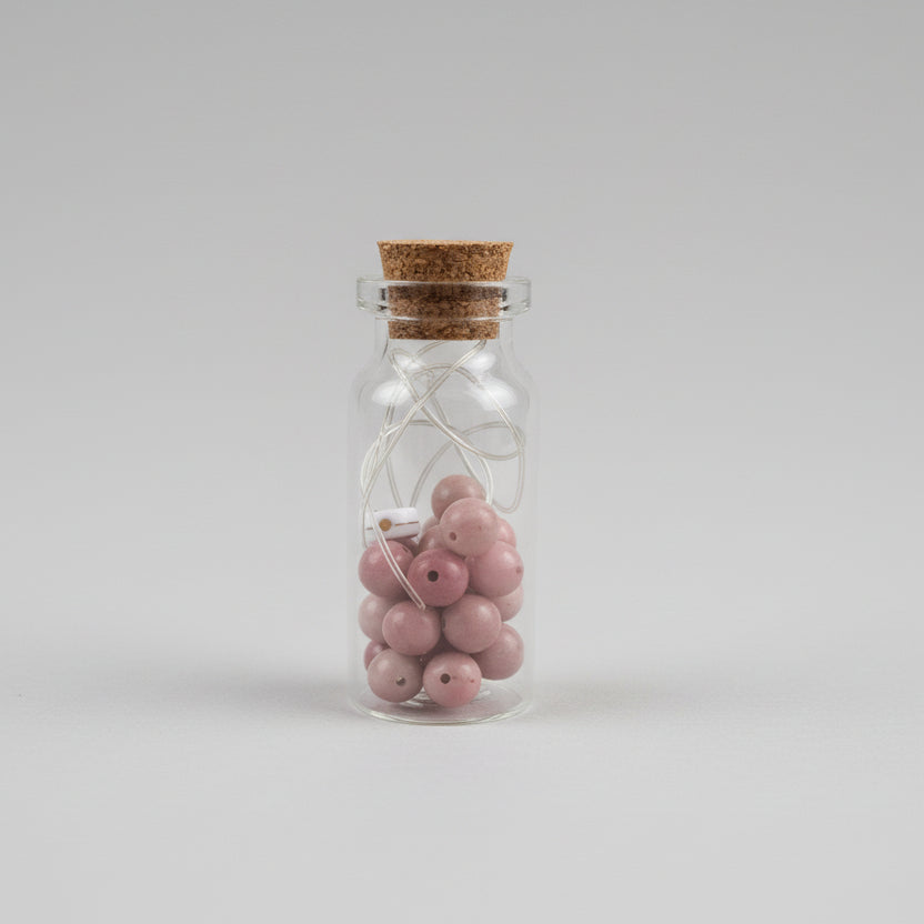 Kit bracelet enfant - Rhodonite Créa'Clo