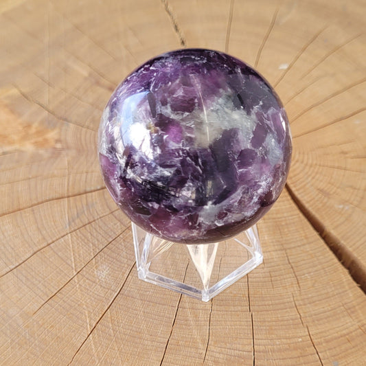Sphère Lépidolite - 5cm Créa'Clo