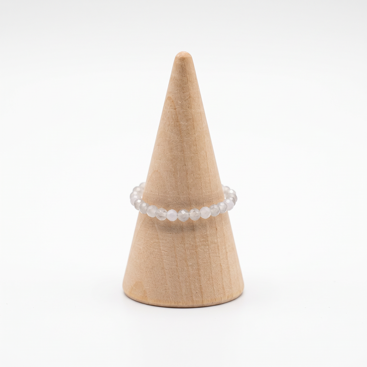 Bague Calcédoine bleue - Fait main Créa'Clo