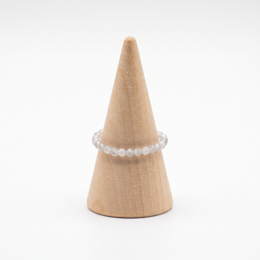 Bague Calcédoine bleue - Fait main Créa'Clo