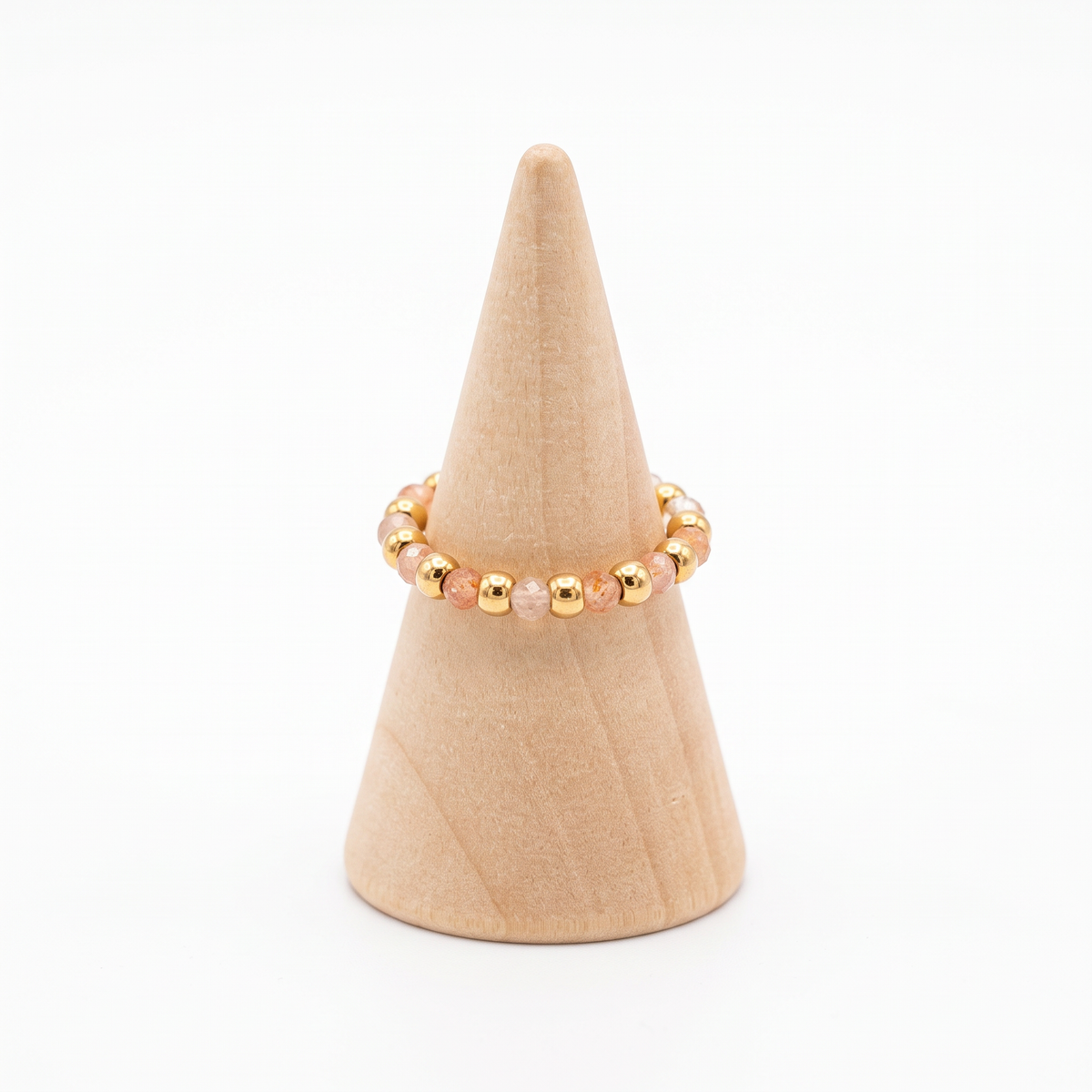 Bague Pierre de soleil - Fait main Créa'Clo