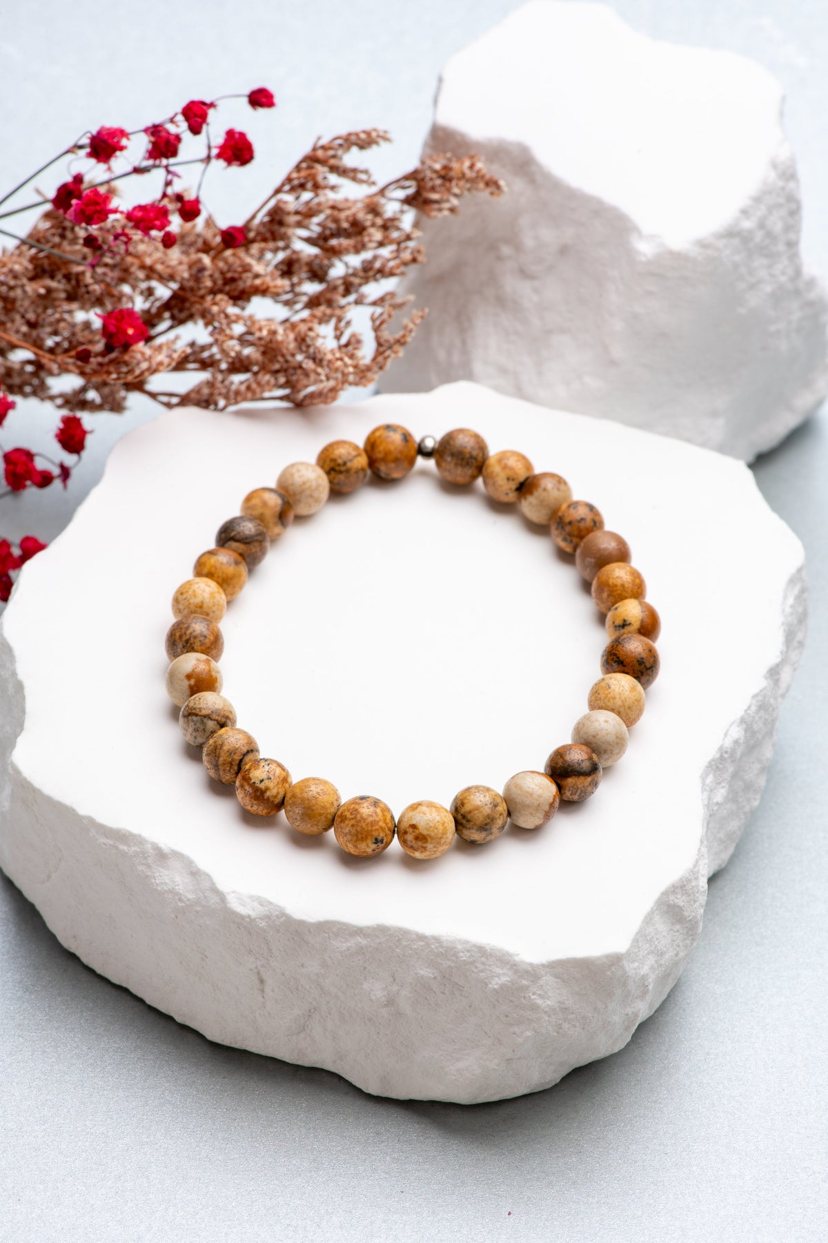 Bracelet Jaspe paysage Créa'Clo