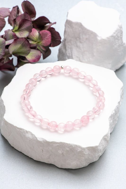 Bracelet Quartz rose Créa'Clo