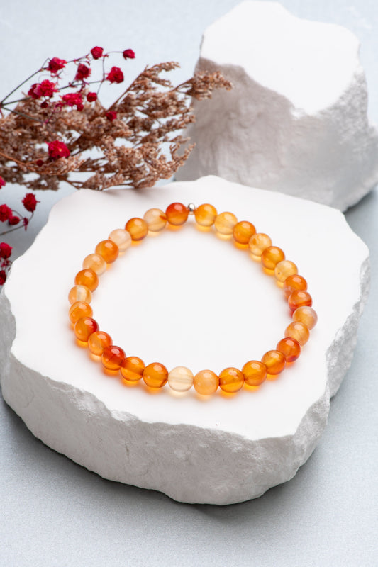 Bracelet Cornaline Créa'Clo