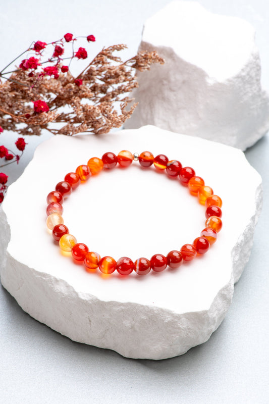 Bracelet Cornaline Créa'Clo