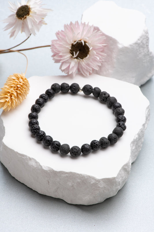 Bracelet Pierre de lave Créa'Clo
