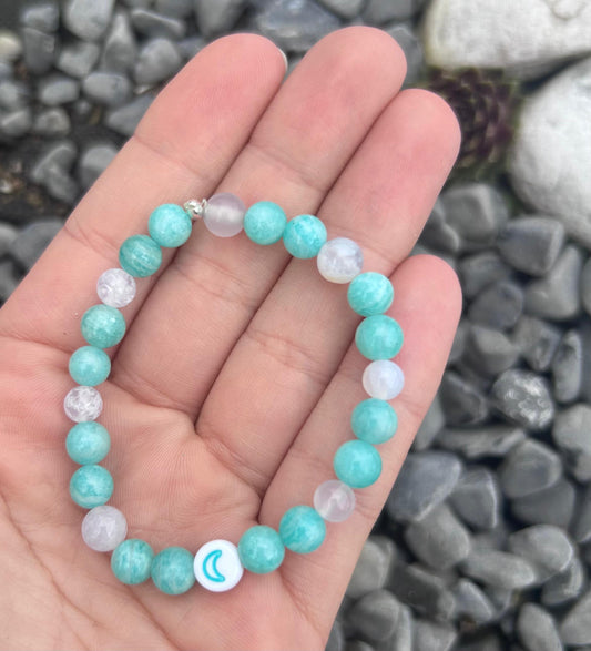 Bracelet enfant Amazonite - ? CréaClo