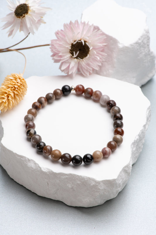 Bracelet Bois fossilisé Créa'clo