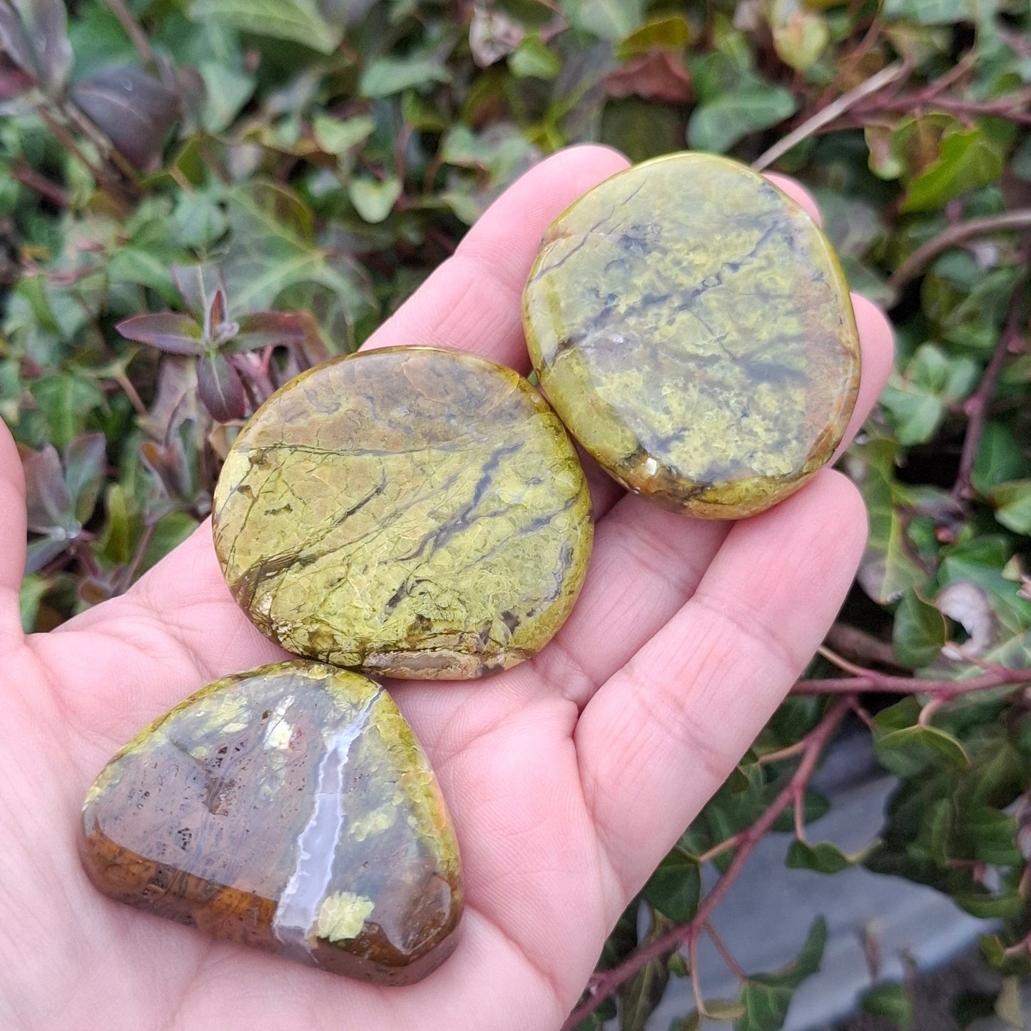 Opale verte - Pierre plate Créa'Clo