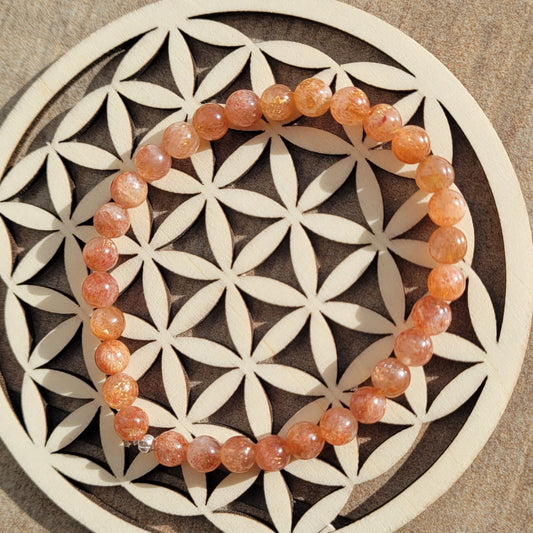Bracelet pierre de soleil CréaClo