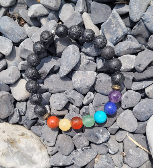 Bracelet 7 chakras Créa'Clo