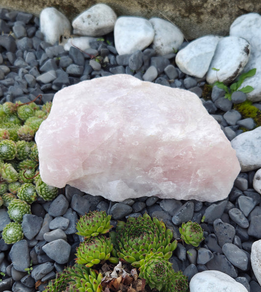Quartz rose - Pierre brute - Forme libre Créa'Clo