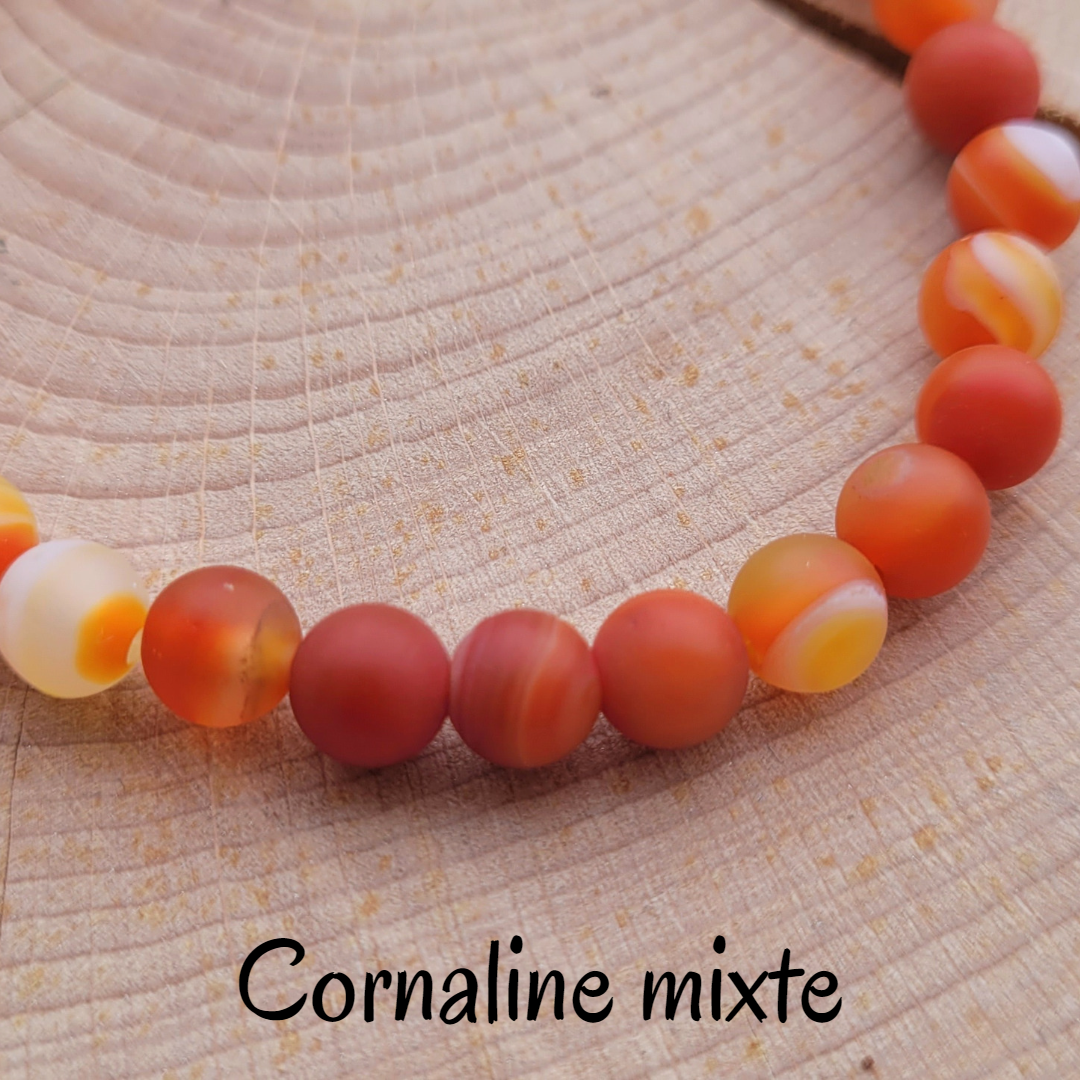 Bracelet Cornaline Créa'Clo